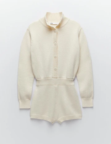 Salopeta Zara, crem, S