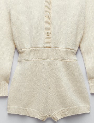 Salopeta Zara, crem, S