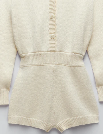 Salopeta Zara, crem, S