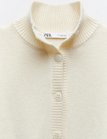 Salopeta Zara, crem, S