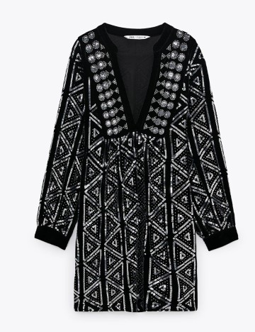 Rochie Zara, negru, S