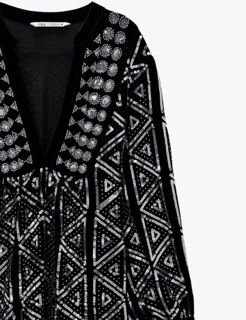 Rochie Zara, negru, S