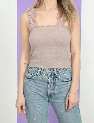 Top Aerie, roz pudra Roz