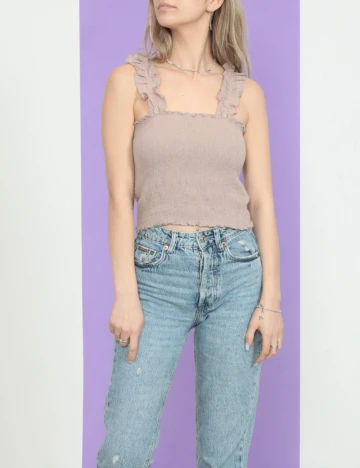 Top Aerie, roz pudra Roz