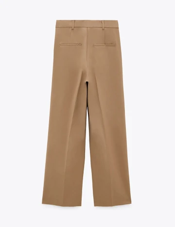 Pantaloni Zara, maro, XS