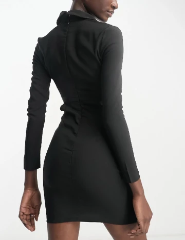 Rochie scurta Miss Selfridge, negru Negru