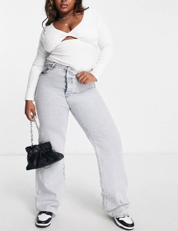 
						Bluza ASOS Curve, alb