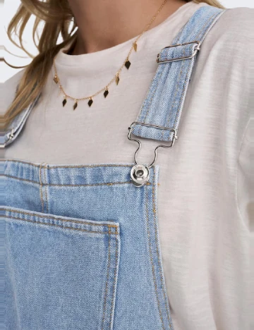 Rochie scurta Only, albastru