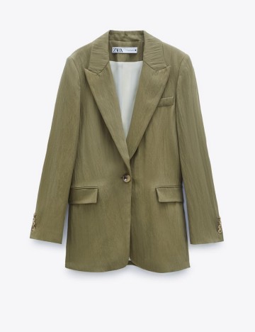 Sacou Zara, kaki, L