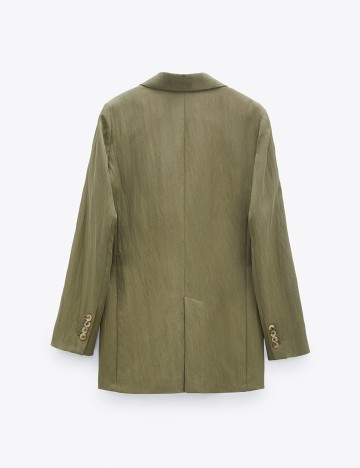 Sacou Zara, kaki, L