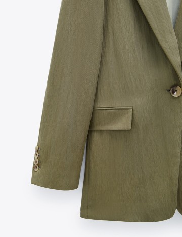 Sacou Zara, kaki, L
