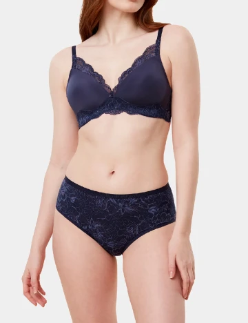 Sutien Triumph, bleumarin Albastru