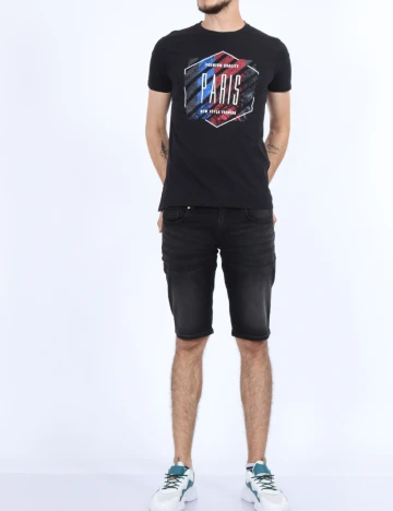 Tricou Milano Bulls, negru Negru