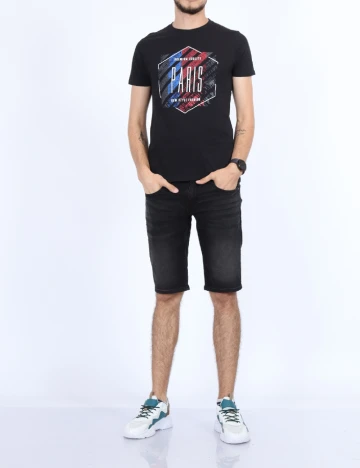 Tricou Milano Bulls, negru Negru