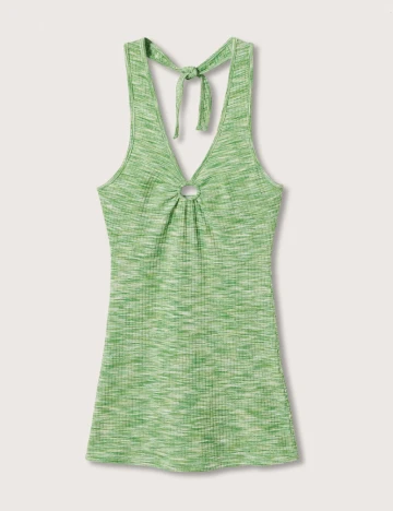 Rochie scurta Mango, verde