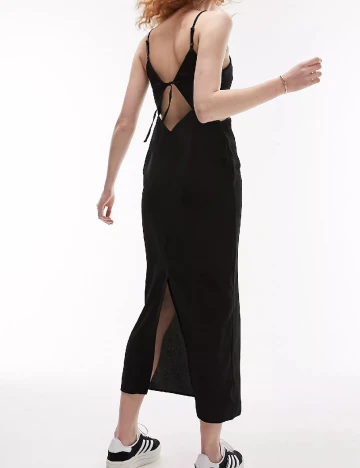 Rochie lunga Top Shop, negru Negru