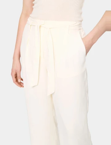 Pantaloni Saint Tropez, ecru