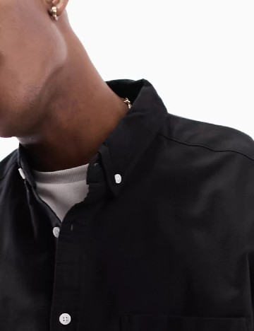 Camasa ASOS, negru