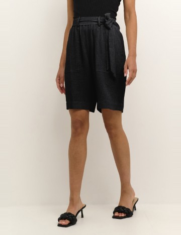 Pantaloni scurti Kaffe, negru