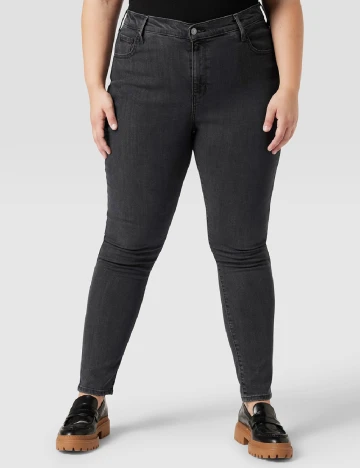 Blugi Levi S Plus Size, gri inchis Gri