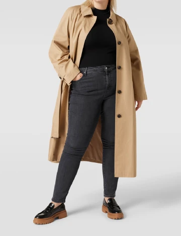 Blugi Levi S Plus Size, gri inchis Gri