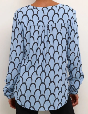 Bluza Kaffe, bleu