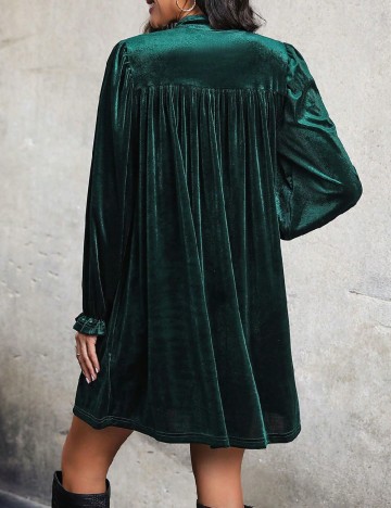 Rochie scurta SHEIN, verde