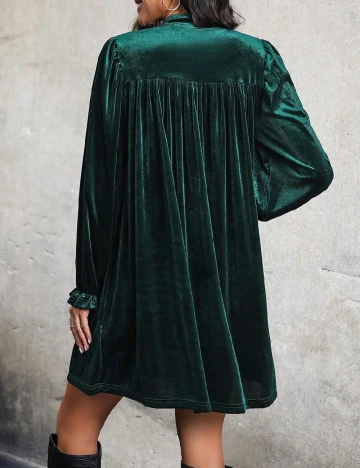 Rochie scurta SHEIN, verde