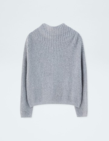 Pulover Pull&Bear, gri, M