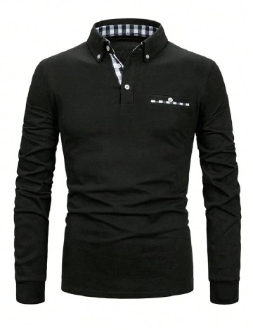 
						Bluza SHEIN Plus Size Men, negru