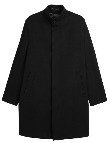 Palton Zara, negru, M