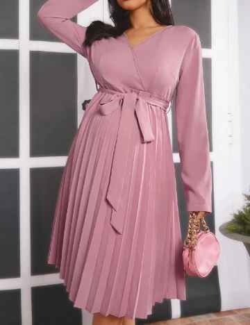 Rochie medie SHEIN Maternity, roz Roz