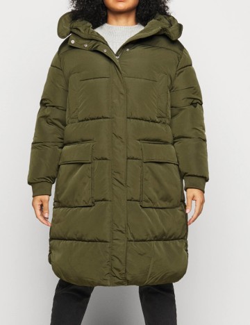 Geaca Pieces, kaki, M