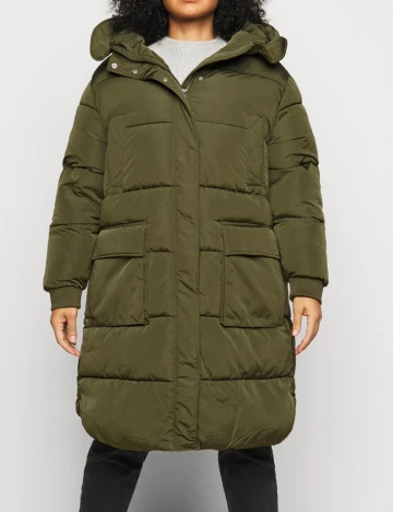 Geaca Pieces, kaki, M