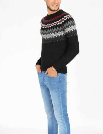 Pulover American Eagle, negru Negru