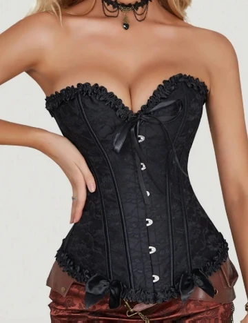 Corset SHEIN, negru Negru