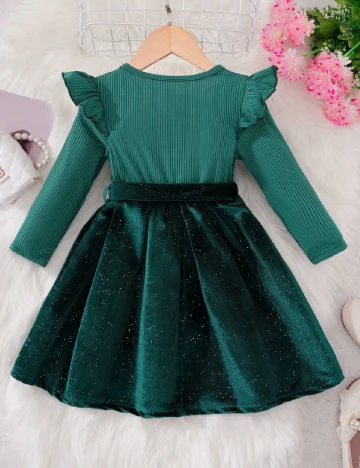 Rochie Shein Kids, verde