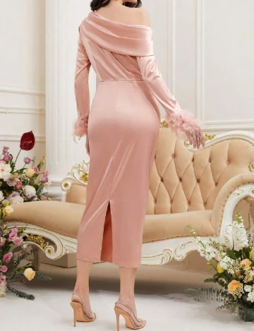 Rochie medie SHEIN, roz