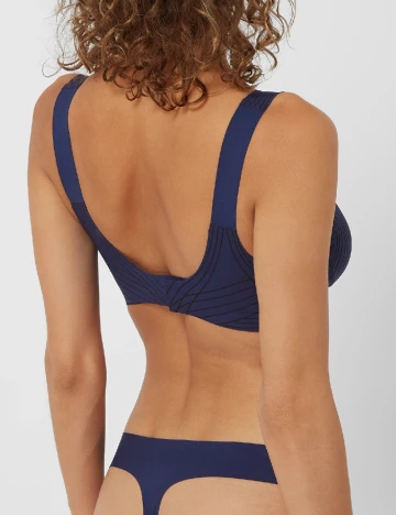 Bustiera Sloggi by Triumph, bleumarin Albastru