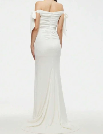 Rochie lunga SHEIN, alb Alb