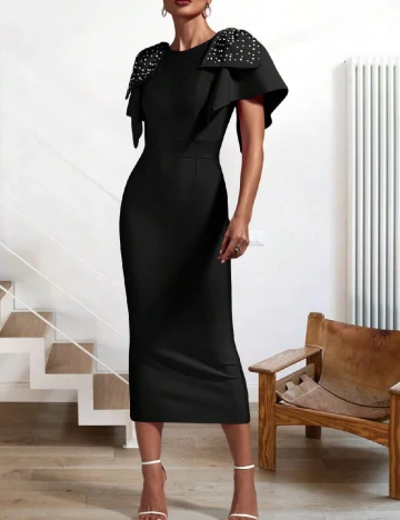 Rochie medie SHEIN, negru