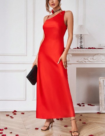 
						Rochie lunga SHEIN, rosu