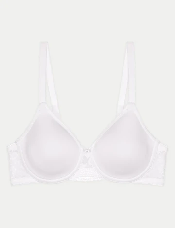 Sutien Triumph, alb Alb