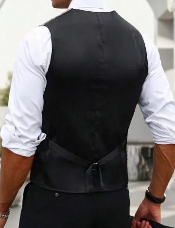 Vesta SHEIN Plus Size Men, gri