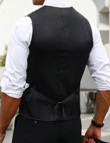 Vesta SHEIN Plus Size Men, gri