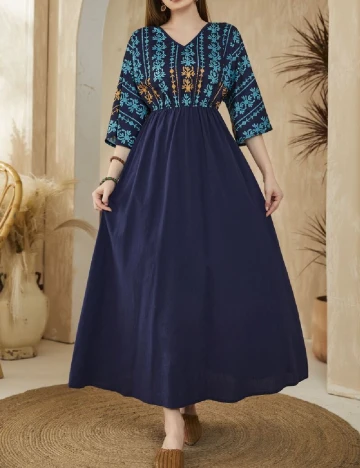 Rochie lunga SHEIN, bleumarin