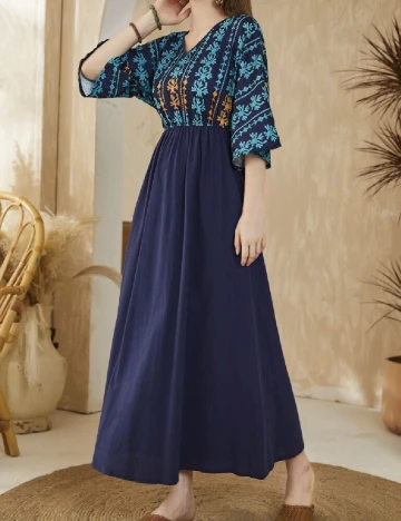 Rochie lunga SHEIN, bleumarin