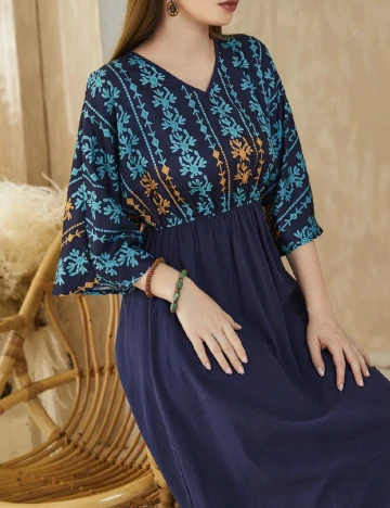 Rochie lunga SHEIN, bleumarin