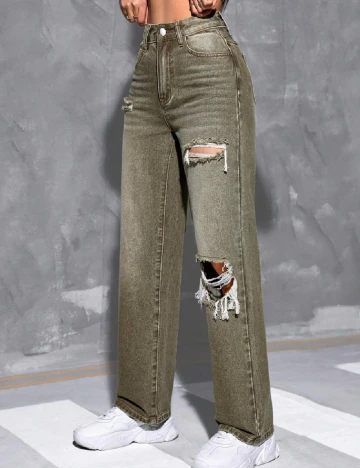Blugi SHEIN, verde