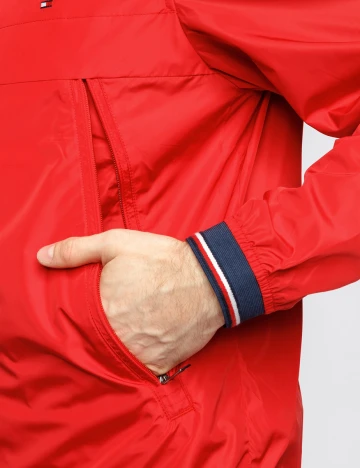 Geaca Tommy Hilfiger, rosu, S